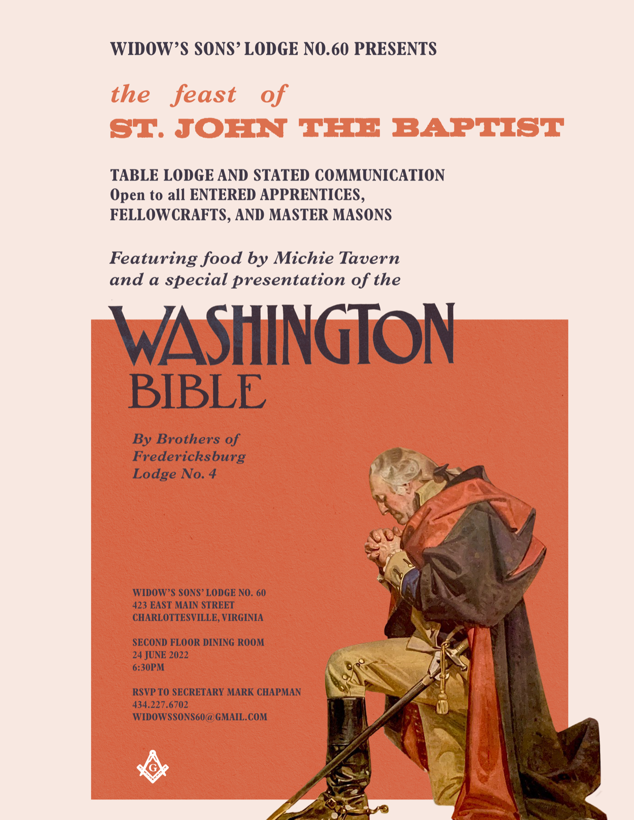 Poster for the Feast of St. John the Baptist